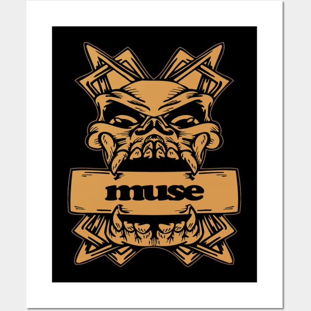 rock Muse band Wall Art by DelSy